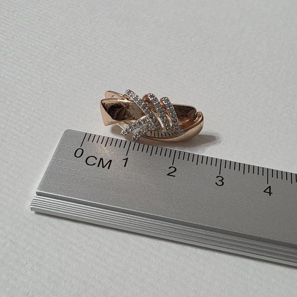 Сережки из медицинского золота с позолотой 3084332926 фото