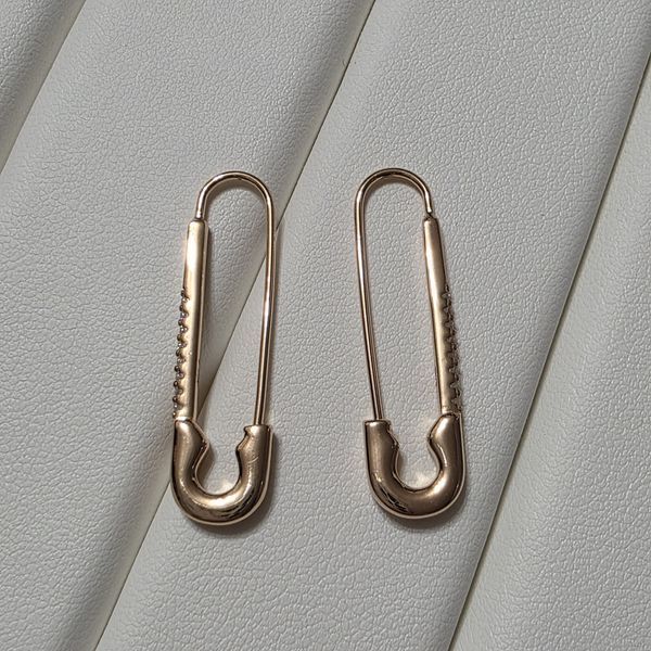 Сережки з медичного золота з позолотою 3085656862 фото