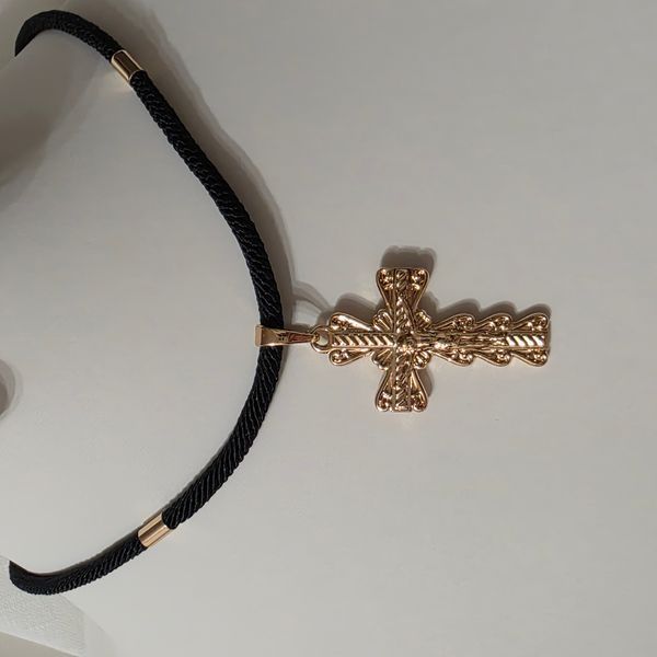 Комплект прикрас з медичного золота з позолотою  21454 фото