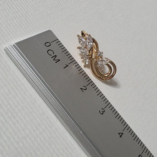 Сережки из медицинского золота с позолотой 3084345862 фото