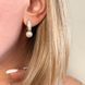 Сережки из медицинского золота с позолотой Стильные жемчужины 3125168357 фото 2