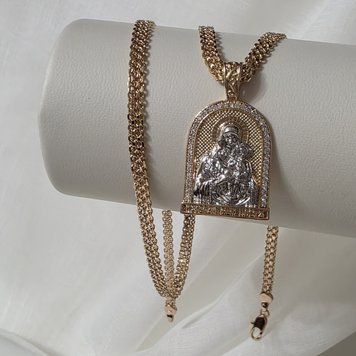Комплект украшений из медицинского золота с позолотой  3086695306 фото