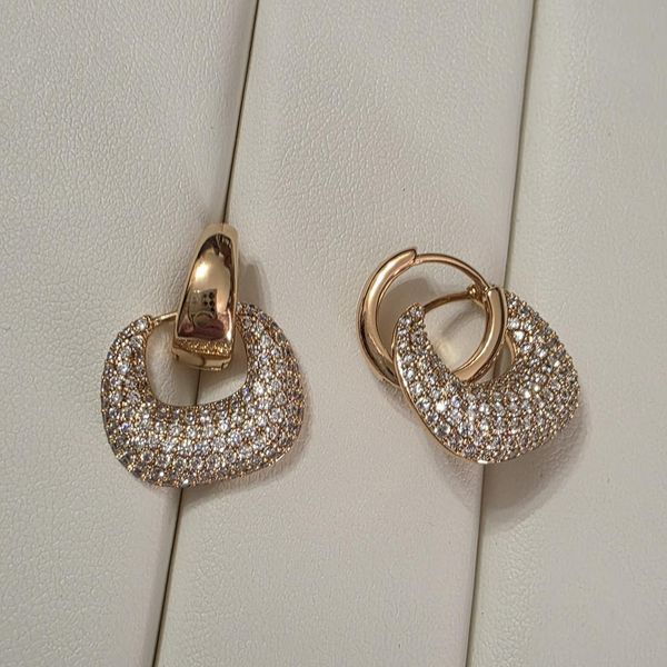 Сережки из медицинского золота с позолотой 3085808641 фото