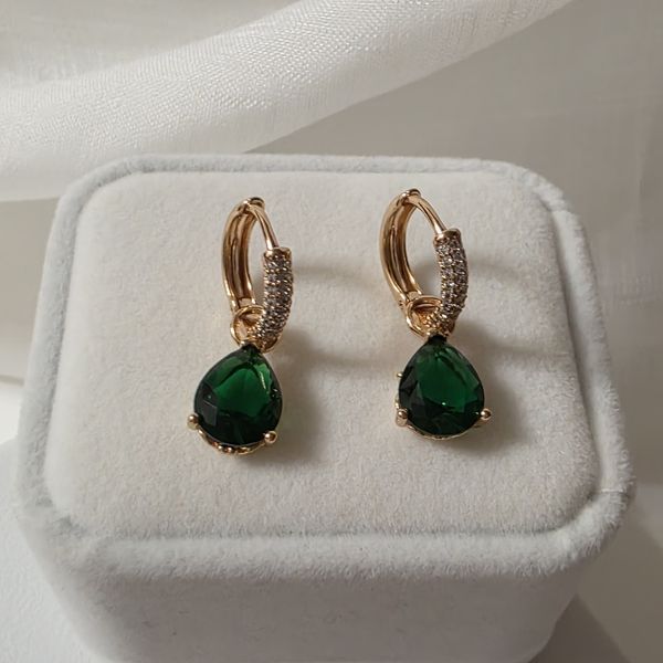 Сережки з медичного золота з позолотою 3085785230 фото