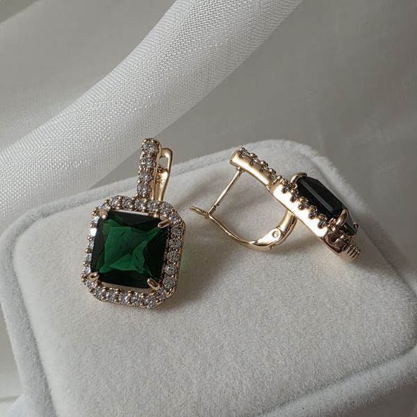 Сережки из медицинского золота с позолотой 3085786154 фото