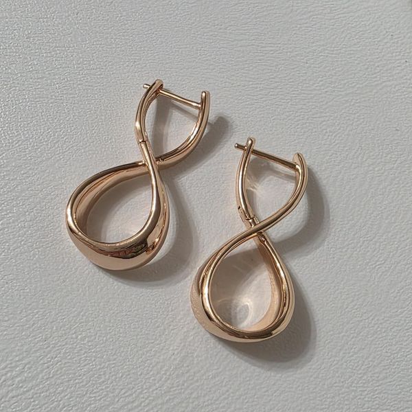 Сережки з медичного золота з позолотою 3102945457 фото