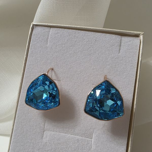 Сережки з медичного золота з позолотою 3033348799 фото