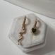 Сережки из медицинского золота с позолотой 3084388306 фото 5