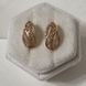 Сережки из медицинского золота с позолотой 3206538122 фото 1