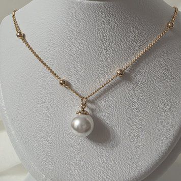 Кольє з медичного золота з позолотою 3090794492 фото