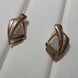 Сережки из медицинского золота с позолотой 3084328914 фото 5
