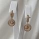 Сережки из медицинского золота с позолотой 3085745898 фото 3