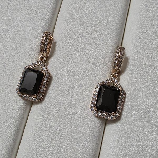 Сережки з медичного золота з позолотою 3085794359 фото