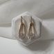 Сережки из медицинского золота с позолотой 3085748812 фото 9